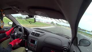 Alfa Romeo GT 32 V6 Q2 Practice Lap  alfistigr Track Day 2014  Serres Racing Circuit [upl. by Lodi94]