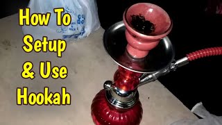 How To Setup Hookah For Dense Smoke  How To Use Flavoured Hookah  Beginners Guide For Hookah [upl. by Buckels]