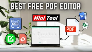 MiniTool PDF Editor Review The Best AllinOne PDF Tool of 2024 [upl. by Erihppas987]