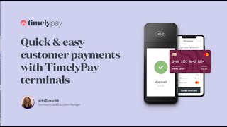 Quick and Easy Payments with TimelyPay terminals [upl. by Athene]