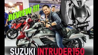 Review Suzuki INTRUDER 150  Pekan Raya Jakarta 2018 [upl. by Ilesara579]