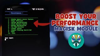 Boost Android Performance with DroidConsole Magisk Module [upl. by Anawat]