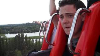 Terrified Friend On Roller Coaster funny as hell [upl. by Iny932]