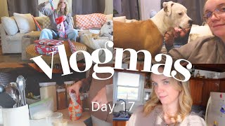 VLOGMAS Crock Pot Dinner Recipe Grocery Haul Wrapping Christmas Presents [upl. by Annaear856]