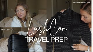 Prep for Lash Conference  Packing  Travel  Outfits [upl. by Nylrahc]