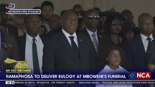 RIP Tito Mboweni  Funeral to feature ceremonial elements provided by SAPS [upl. by Rawden]