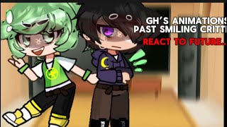 GH’S animations past smiling critters react to futurepoppy playtimenot og [upl. by Nylyoj575]