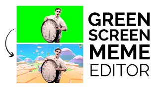 How to Make Green Screen Memes Online Using a Phone or Computer [upl. by Amelie]