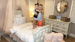 SURPRISING EVERLEIGH WITH THE CUTEST ROOM MAKEOVER SHE LOVED IT [upl. by Atnamas]