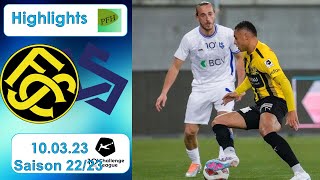 Highlights FC Schaffhausen vs FC Lausanne  Sport 10032023 [upl. by Acinorav611]