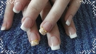 GELNÄGEL MIT TIPS  Anleitung French Nägel mit Produkte von usnailsarena [upl. by Anecusa474]