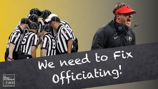 We NEED to Fix Officiating in College Football  Week 8 Leftovers [upl. by Allegra]