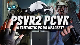 PSVR 2 is a FANTASTIC PC VR Headset  PSVR 2 PC Adapter First Impressions [upl. by Retsevlys893]