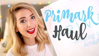 Huge Disastrous Primark Haul  Zoella [upl. by Novla]