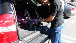 Loading the Luggie Scooter in your car [upl. by Dionysus]