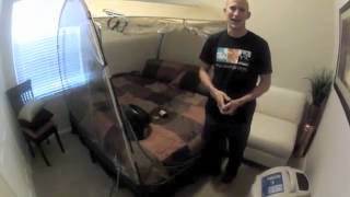 Protriathlete Kevin Taddonio about using an altitude tent [upl. by Rentschler]