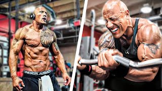 51yearsold The Rock training routine is INTENSE [upl. by Zared]