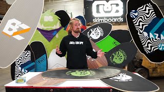 HOW TO CHOOSE THE RIGHT SKIMBOARD  DB Skimboards buyers guide [upl. by Anwahsiek814]