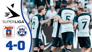 Aarhus AGF  Sønderjyske Fodbold 40 3F Superliga Highlights [upl. by Tara373]