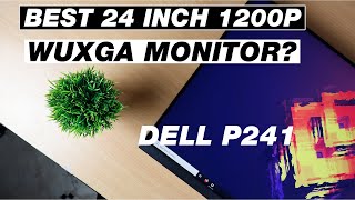 DELL P2421 24 inch 1200p monitor review and unboxing  WUXGA 1920X1200 monitor for professionals [upl. by Kazue]