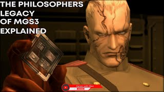 The Philosophers Legacy of MGS3 Explained [upl. by Homerus]