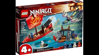 LEGO Instructions  NINJAGO  71749  Final Flight of Destinys Bounty  Possession  Legacy [upl. by Libnah]