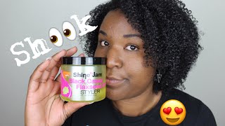 Shine n Jam styler wash and go  natural Hair  Briszell’s Way [upl. by Ferguson]