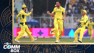 Cricbuzz Comm Box Australia on top as SouthAfrica  444 at 14 rain stops play [upl. by Martres]