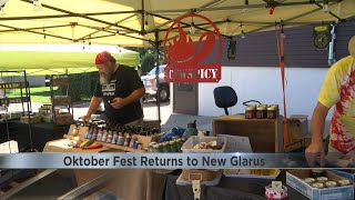 New Glarus hosts annual Oktoberfest [upl. by Aretha]