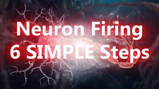 Neuron Firing in 6 Simple Steps [upl. by Dnomed]