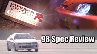 ENG CC Integra Type R DC2 98 Spec Review 1998 [upl. by Cherida]