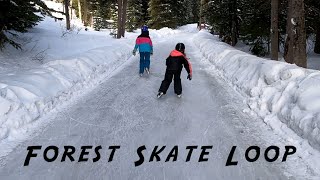 Forest Skate Loop BC Okanagan [upl. by Enyamrahc]