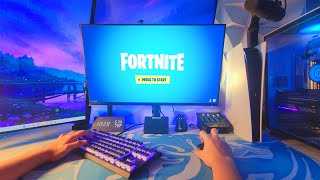 Fortnite but You Are Me POV  Keyboard amp Mouse on PS5  Season 2🤩 [upl. by Marabelle]