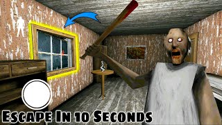 Escape in 10 Seconds from Granny Chapter 1 with Secret Glitch Game Definition Hindi Tips amp Tricks [upl. by Garber834]