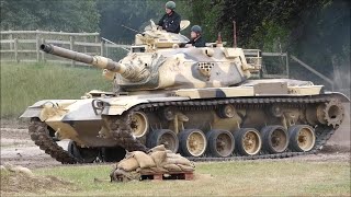 M60 Tank running at TANKFEST 2024 [upl. by Anaiuq]