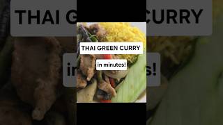 Easy Thai Green Curry in Minutes [upl. by Htabmas]