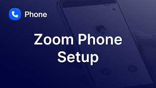 Initial Zoom Phone Setup [upl. by Svoboda]