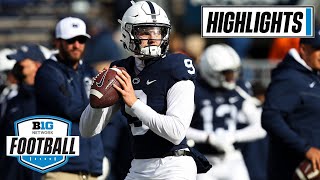 Rutgers at Penn State  Big Ten Football  Highlights Nov 20 2021 [upl. by Elyk]