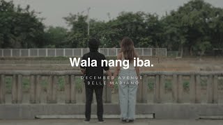 December Avenue x Belle Mariano  Wala Nang Iba OFFICIAL LYRIC VIDEO [upl. by Alick386]