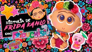 Frida Kahlo Biografía para niños con Friduchis de Distroller [upl. by Ahsauqram]