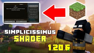 How To Download amp Install Simplicissimus Shader for Minecraft 1206 [upl. by Akehsyt]