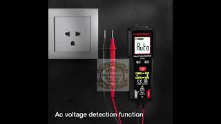 HABOTEST HT93 Digital Multimeter ACDC Votage Current Automatic Tester 2000 Counts Ohm Ammeter [upl. by Elyrad]