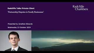 Partnership Disputes in Family Businesses [upl. by Frederico]