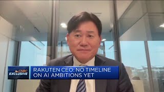 Rakuten developing own large language model for AI CEO says [upl. by Bohon655]