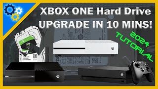 Upgrade XBOX ONE Hard Drive  SSD in 10 MINUTES 2024 Tutorial  Fix E101 E102 E200 E203 E305 [upl. by Hairakcaz]