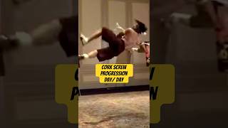 Cork Screw Progress  Tony Jaa Cork screw 🦵⚡️🥋 martialarts kick parkour viralshorts [upl. by Ecertal]