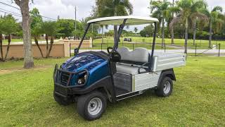 CarryAll 500  Utility Golf Cart  Blue [upl. by Eiramllij]