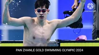 Pan zhanle gold swimming [upl. by Huberty]