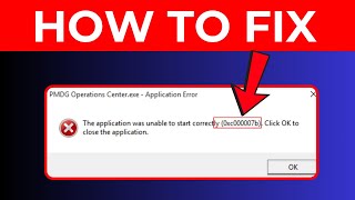 FIX Error 0xc00007b The Application Was Unable To Start Correctly Step by Step [upl. by Mcripley]