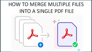 How to Merge or Combine Multiple Documents into One PDF File [upl. by Airdnassac720]